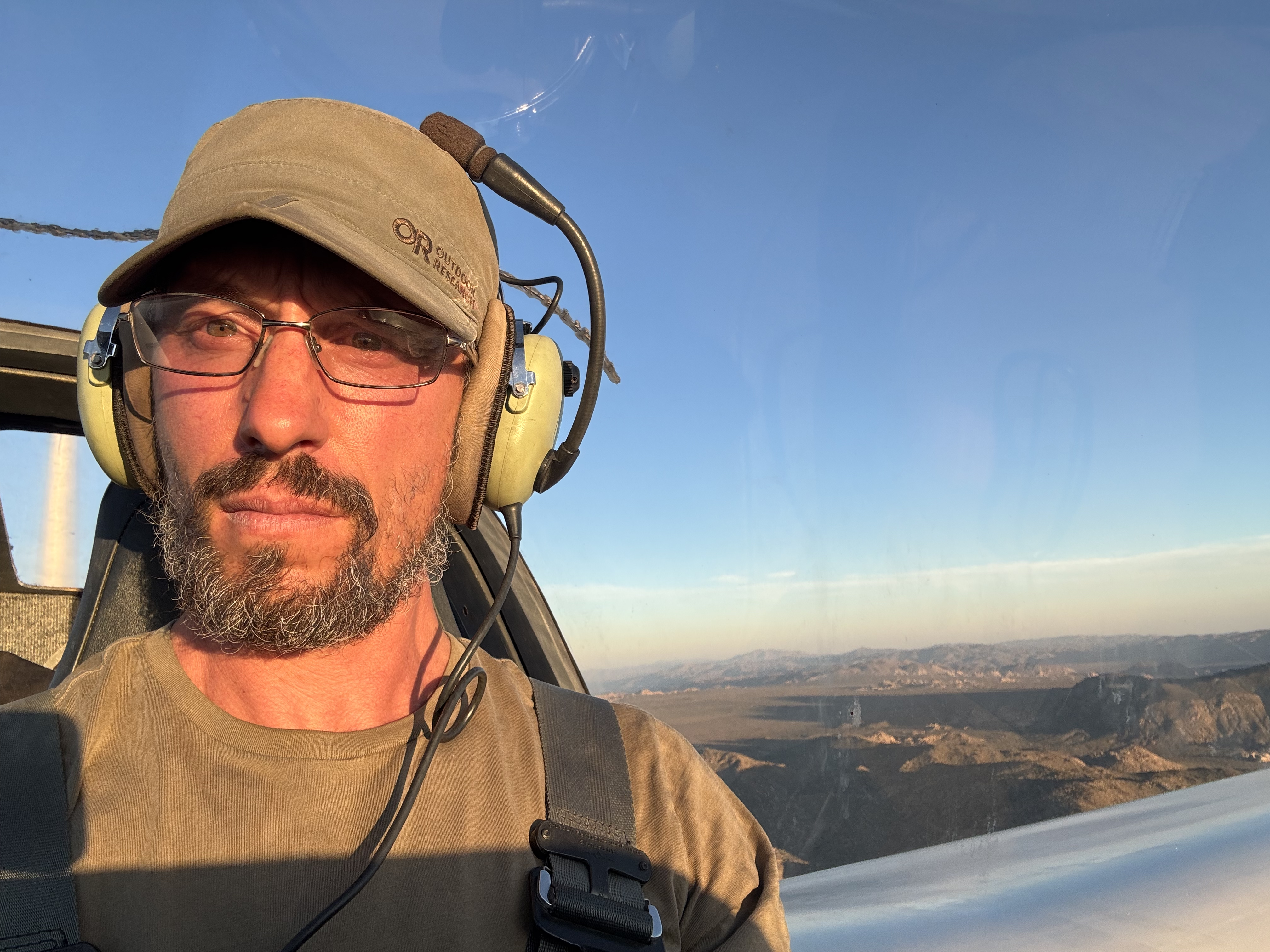 Florent flying the Sight Soaring Grob 109A